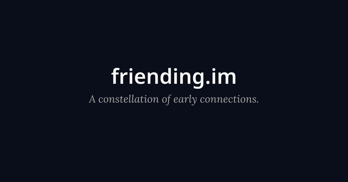 friending.im monument